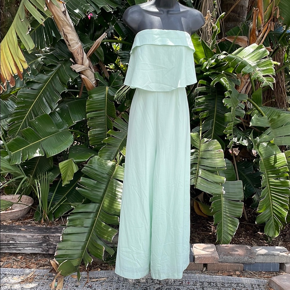 Petal and Pup strapless jumpsuit